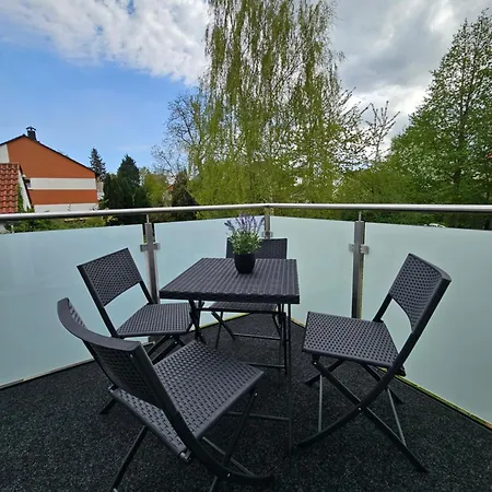 דירה Moderne Mit Balkon - Nahe Kurpark & Messezentrum באד זאלצפלן