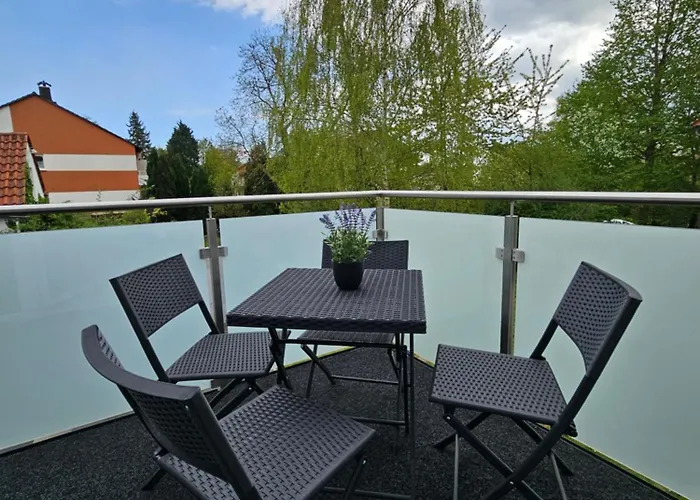 Appartement Moderne Mit Balkon - Nahe Kurpark & Messezentrum Bad Salzuflen
