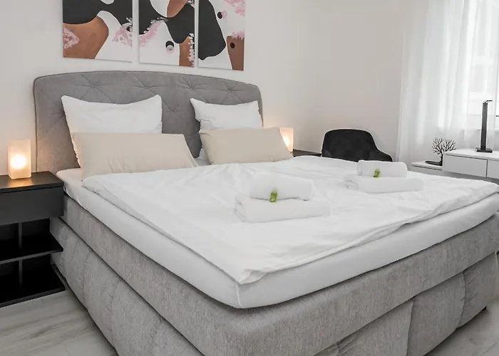 Appartement Moderne Mit Balkon - Nahe Kurpark & Messezentrum *